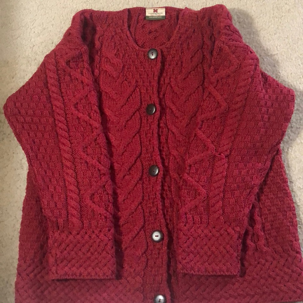 Cardigan made in Ireland sweater